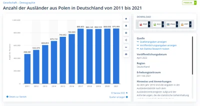 m.....e - Liczba imigrantów z Polski w Niemczech praktycznie przestała się zwiększać ...