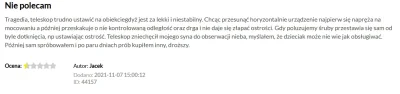 Antybristler - @czyznaszmnie: no właśnie czytając opinie to chyba znalazłem tylko jed...