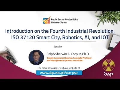 awres - [EN] Introduction on the Fourth Industrial Revolution, ISO 37120 Smart City, ...