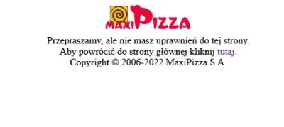 itjustworks - Siadła wam też strona tej sieciówki maxi pizza? Chciałem sobie zamówić ...