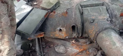 Dodwizo - Ruski T-72B3M z dziurką od APFSDS
#wojsko #ukraina #wojna
