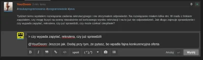 PaaD - @YourDoom a idź pan w #czarnolisto

#naukaprogramowania #programowanie #java...