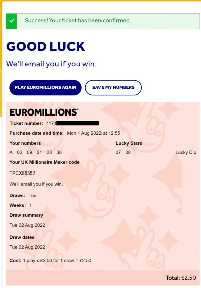 w.....4 - #euromillionsvswilku #glupiewykopowezabawy #euromillions #rozdajo

No to ...