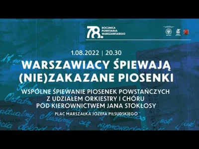 gekon_polepositionowy - Koncert „Warszawiacy śpiewają (nie)zakazane piosenki”
#muz...