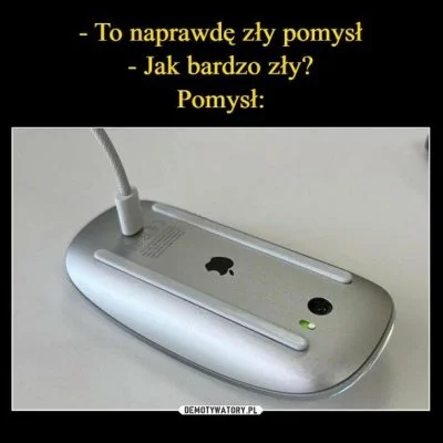 adamssson - Apple to goopia firma
Zrobili niby ładną myszkę ale żeby nie popsuć desi...