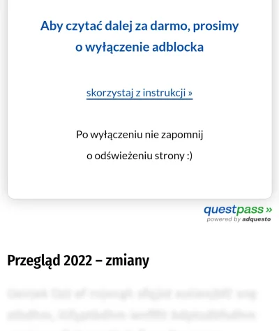 lomppl1 - Buhuhaha... Gdzie indziej poczytalem nowe przepisy. Ta strona niech się wal...