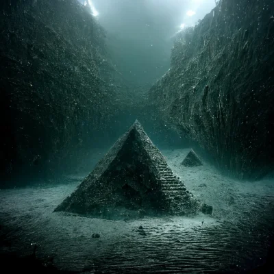Tratfaprzescieradla - "Sunken pyramid"