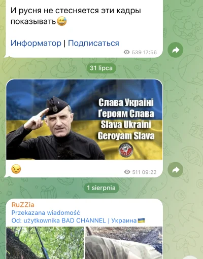 Sulphur93 - Nawet telegram zasypany grafikami Olszańskiego xdd