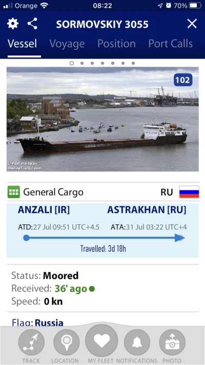 kubapolice - Ciekawe co przewoził ten statek ( ͡º ͜ʖ͡º) 
#statki #rosja #transport #i...