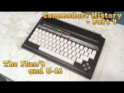kuba70 - Nowszy o 2 lata Commodore Plus/4 to był komputer bardziej "serio" z wbudowan...