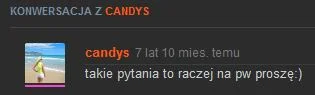 wuju84 - @candys: to mamy za chwilę rocznicę (ʘ‿ʘ)