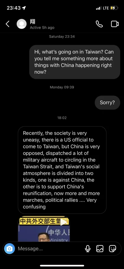 koba01 - Punkt widzenia mojej znajomej z Tajwanu.
Dalsza część w komentarzu.

#tajwan...