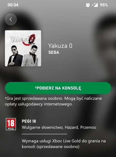 vulcanitu - #gry #xbox

No i se kupił chłop Yakuzę 0