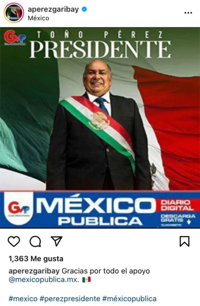 naczelnyhejterinternetu - Papa Perez w 2024 będzie startować na prezydenta Meksyku
#...