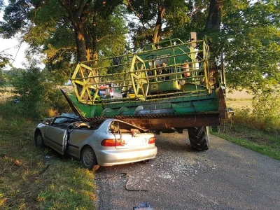 pogop - @CocoJambo14: mam fajny obrazek do tematu. Kierowca cudem przeżył, więc może ...