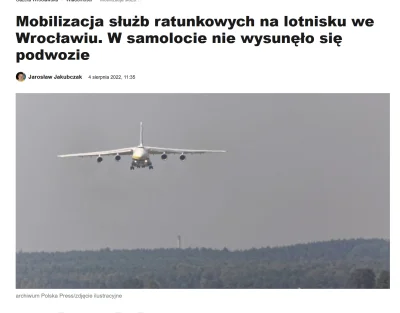 Rad-X - Antonovi to nawet wysunięte podwozie już nie pomoże #wroclaw #gazetawroclawsk...