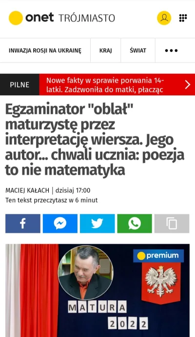 michau507 - Artykuł na Onecie dzięki zero_dwa. Moderacja strzeliła sobie w kolano ban...