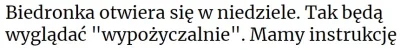 wigr - Co do wypożyczalni książek w Biedronkach warto zwrócić uwagę jaki jest termina...