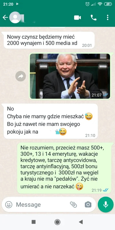 readme - Moja siostra jest zdeklarowanym PiSowcem, właśnie dopadła ją rzeczywistość:
...