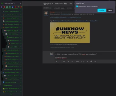Bielecki - > 4) Jak żyć mając otwartych ponad 200 tabów w przeglądarce?

@imlmpe: p...