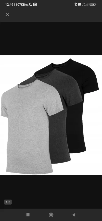 camisetablanca - Jakieś opinie na temat tych koszulek 4f jako basici? Jest dobra jako...