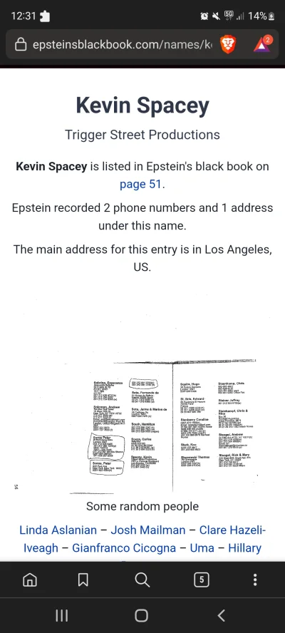 P.....r - Ciekawe co robi jego nazwisko w notatniku Epsteina i dlaczego pilot Lolita ...
