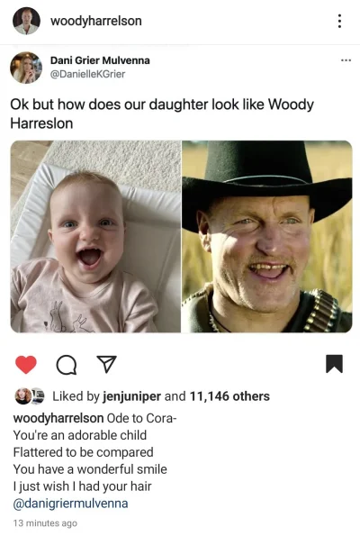 czeskiNetoperek - Woody Harrelson jest Keanu Reevesem naszych czasów. A Great Guy.

...