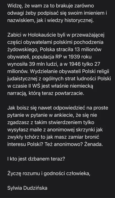 liczynozenibynie - Można pisać do Pani Sylwii, w sobotę tez odpisuje xD xD xD Zero sa...