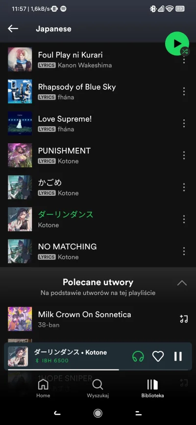 shalisek - Dziękuję pan #spotify za polecanie utworów. Dzięki temu co jakiś czas możn...