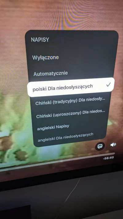 Szawagier - Kupiłem sobie substancje w #appletv ale jest dostępna tylko audiodysprypc...