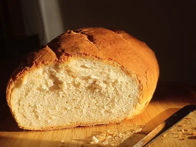 Bibum - Parę razy na Mirko polecał ktoś przepis na najprostszy chleb pszenny, a że za...