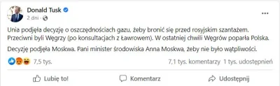 P.....r - Jego Ekscelencja Pan Donald Tusk jak zawsze z rigczem.

Naprawdę szanuję ...