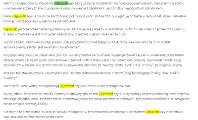 DoktorWojna - Przeglądając artykuł na WP "Wśród braci kremlowskich" natrafiłem na wąt...