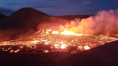 BArtus - #islandia #wulkan #nocneprzechadzki