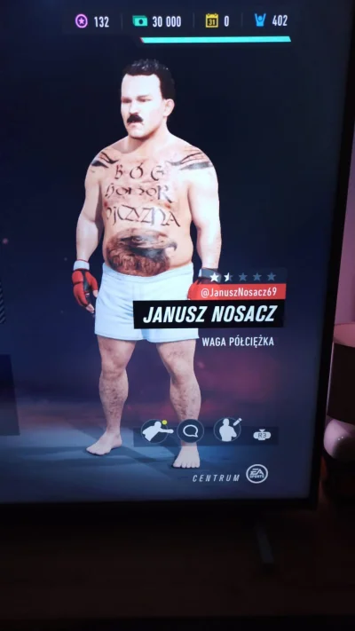 firmowy_leser - Nadzieja polskiego MMA: Janusz Nosacz XD
Nie umiem w to grać ale spra...