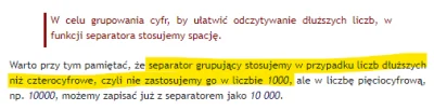 paliwoda - > 6 000 zł kary za
@eMWu12: „6000”, a nie „6 000”.