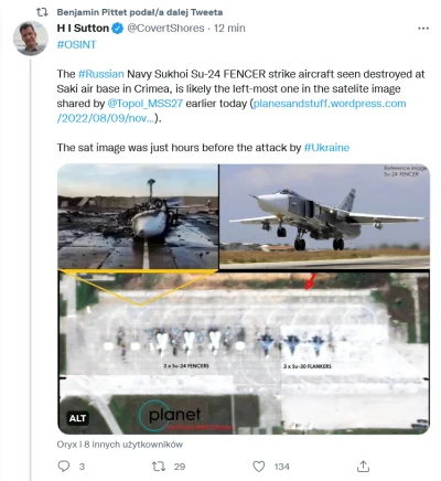 Jarusek - Przynajmniej jeden samolot został zniszczony.