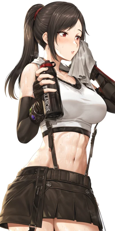 Hajak - #anime #randomanimeshit #finalfantasy #finalfantasyvii #tifalockhart