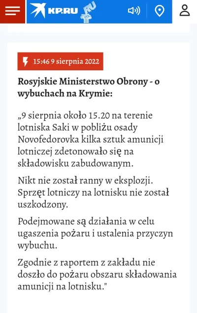 emyot2 - Tak kacapska propaganda tłumaczy onucom rozwalenie lotniska na Krymie. W sty...