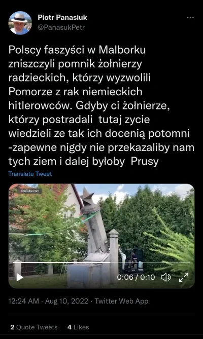 ksaler - Nuuu dobry Misza tawarisz przyszedł, żeby Malbork był polski. Bo Misza kocha...