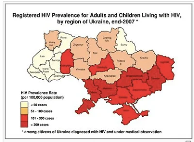Neto - @DonCNC: 1 na 50 dorosłych Ukraińców jest nosicielem HIV. Najwięcej zarejestro...