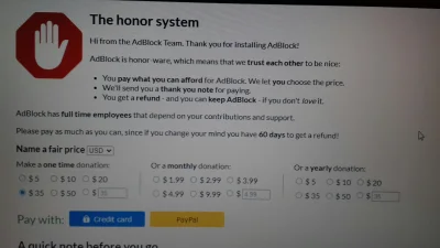 SoaoheviVenusss - Otóż mam takie pytanie, zainstalowałem tego Adblocka ale szybko też...