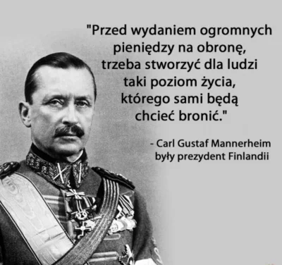 s.....i - @StoSloty1488: zdajesz sobie sprawę z potrzeby obrony kraju, ale najwyraźni...