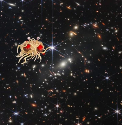 Sultanat_Muszelki - Na zdjęciu zrobionym przez teleskop Webba widać Kreatora Wszechśw...
