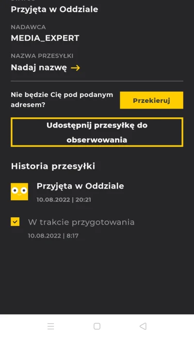 Bekabeka82 - Zamowilem 2 paczki z media expert. Jedna w niedziele, druga w poniedzial...