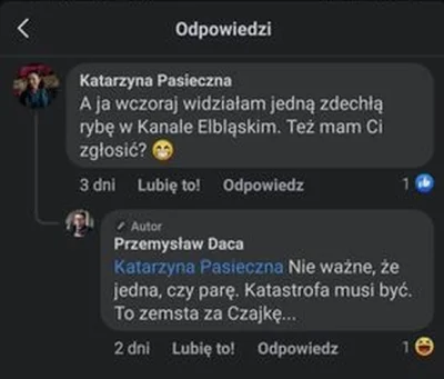 PrzyjacieleDorzeczaGwdy - Pan Prezes Przemysław Daca już wczoraj wypowiedział odnośni...