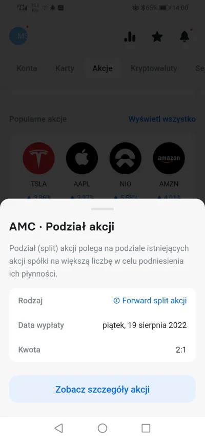 Hfishman1 - #amc to w końcu split będzie czy dywidenda?