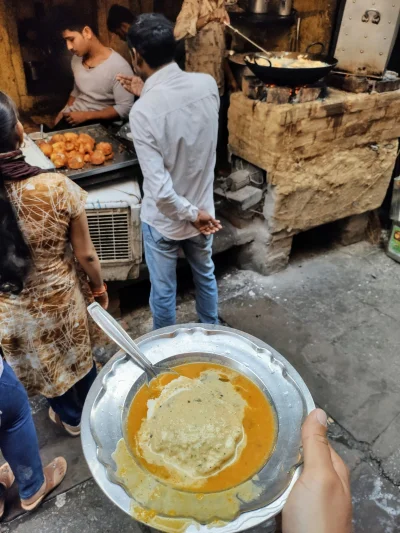 kotbehemoth - @the_morningstar street food w Indiach jest zaje, tyle zajebistych rzec...