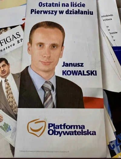 Volki - Ostatni na liście, pierwszy w działaniu -Janusz Kowalski kandydatem na listac...
