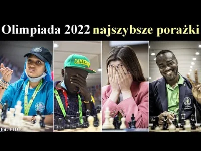 szachmistrz - Najszybsze porażki na Olimpiadzie Szachowej Chennai 2022, zobacz wpadki...